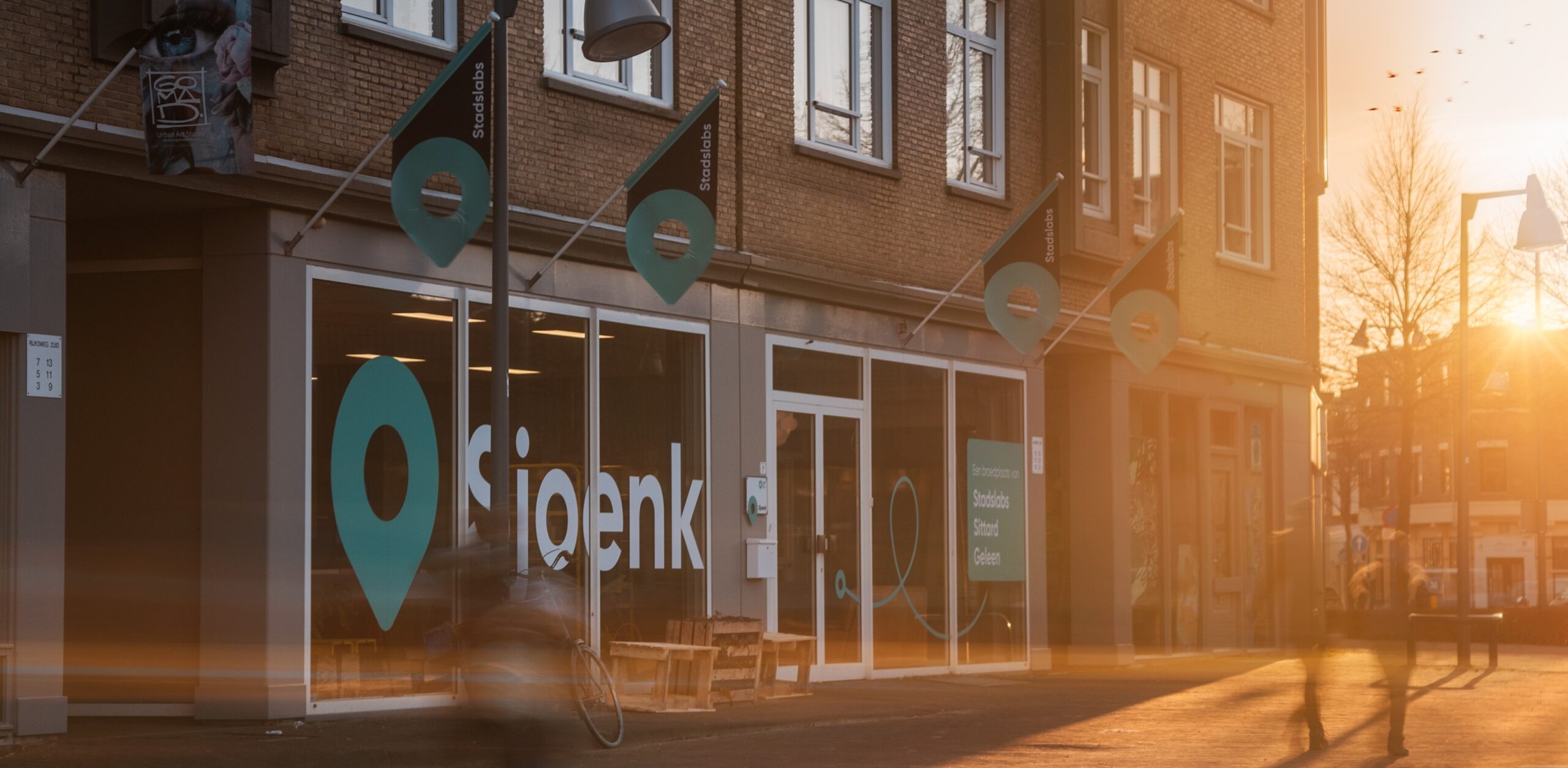Stadsmakers samen in de stad